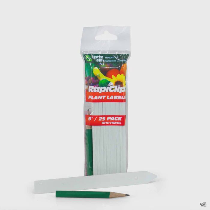 Rapiclip Plant Labels 6" (G9)
