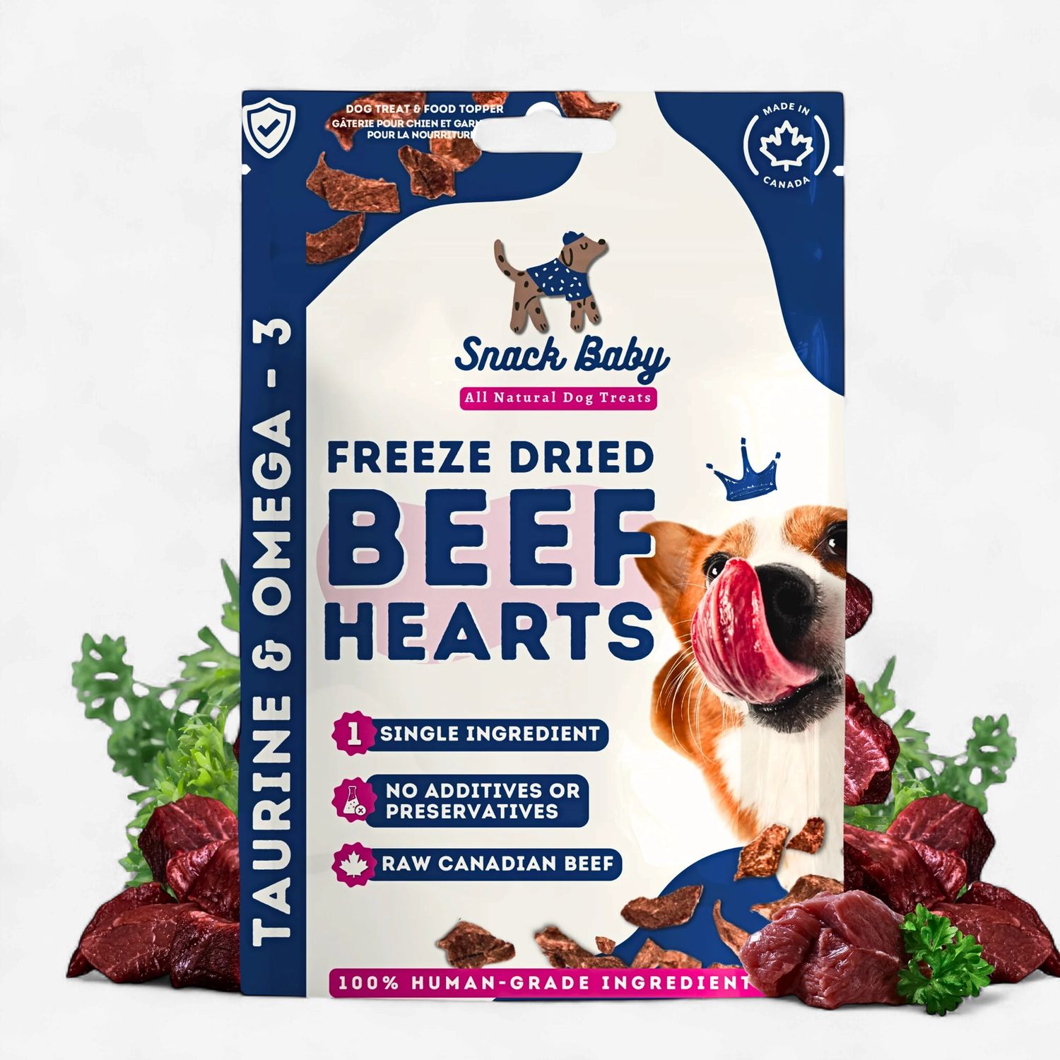 Snack Baby FD Beef Hearts 32g