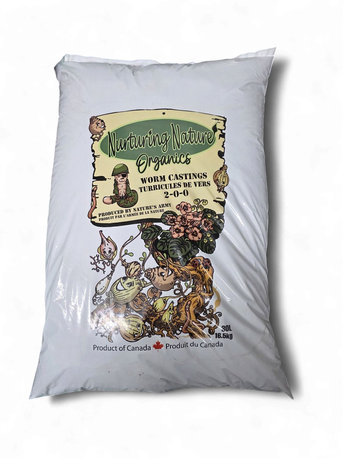 Nurturing Nature Worm Castings 30L