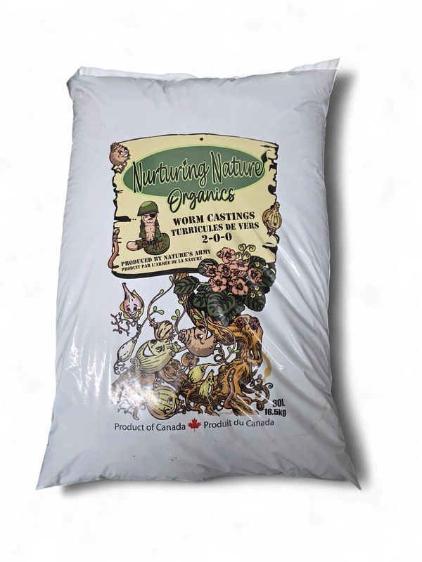 Nurturing Nature Worm Castings 30L