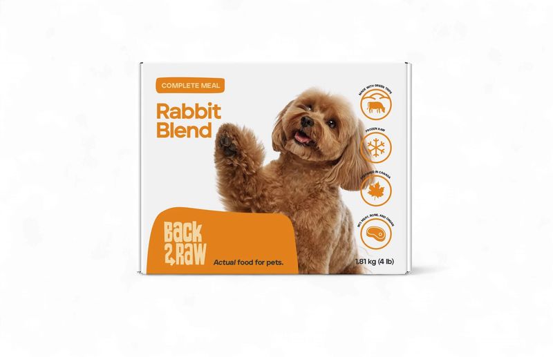 Back2Raw Dog Complete Rabbit Blend 4lb