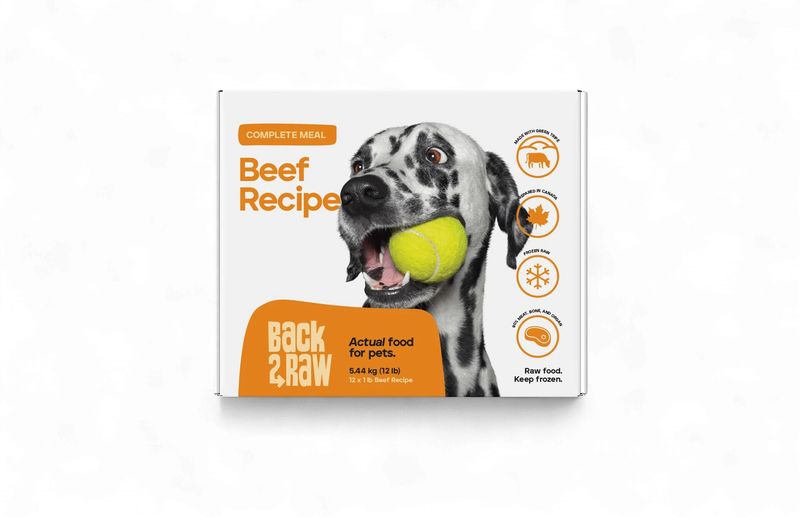 Back2Raw Dog Complete Beef 12lb