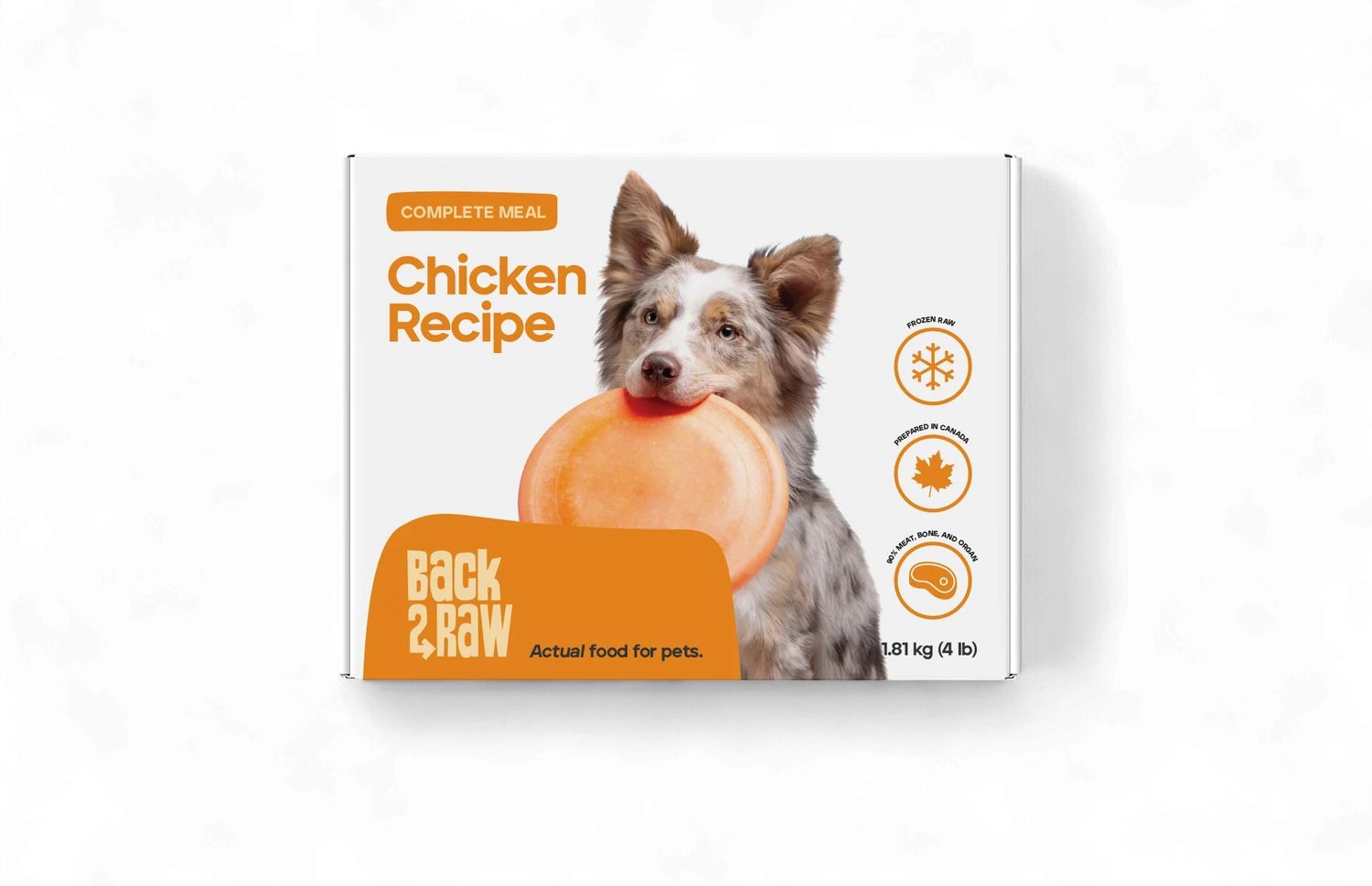 Back2Raw Dog Complete Chicken 4lb