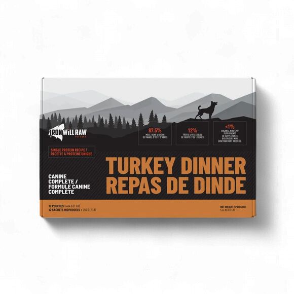 Iron Will Raw Original Turkey 12/1lb