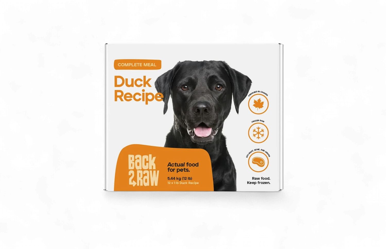 Back2Raw Dog Complete Duck Recipe 12lb