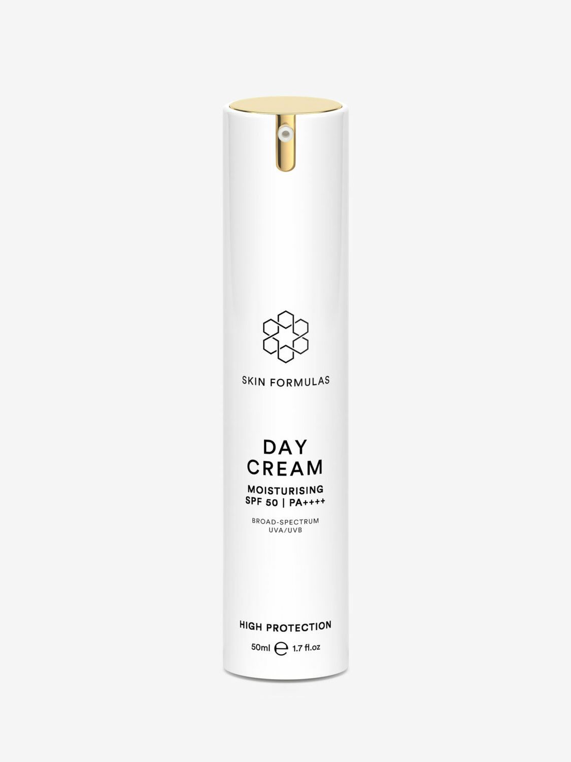 Day Cream · Moisturising – SPF 50
