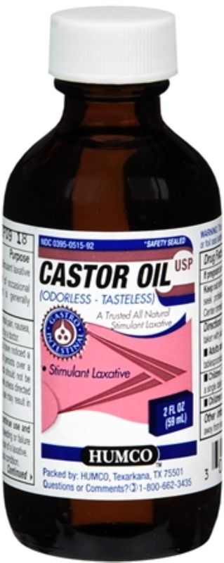 Humco Castor Oil USP, 2 Oz.