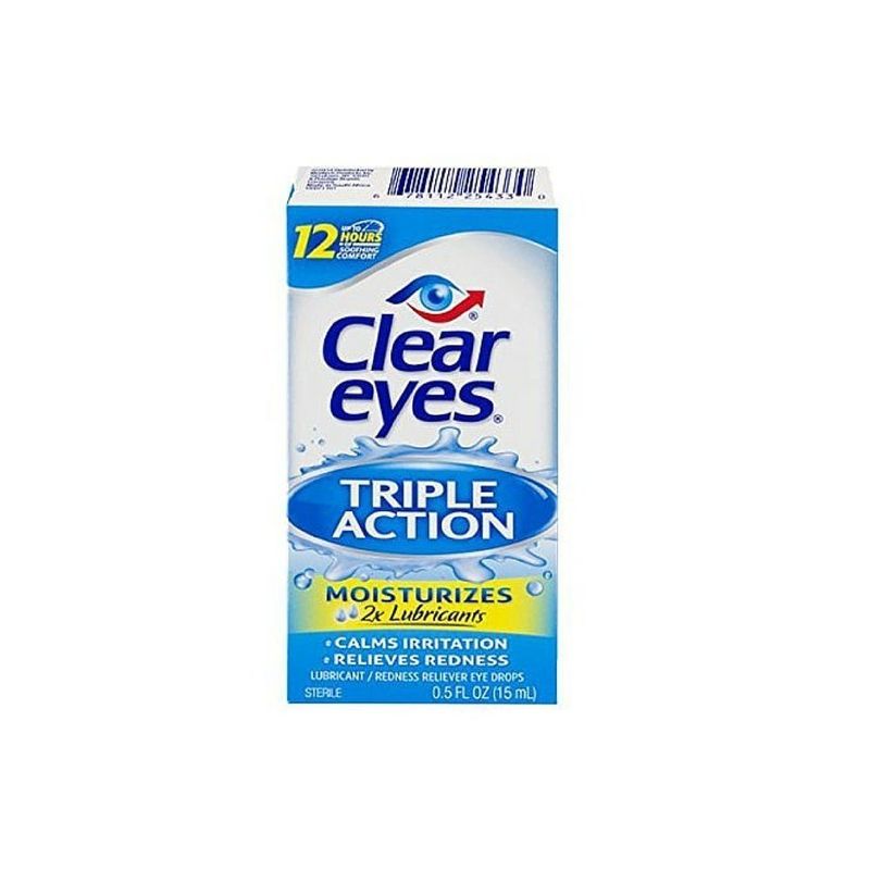 Clear Eyes Triple Action Drops