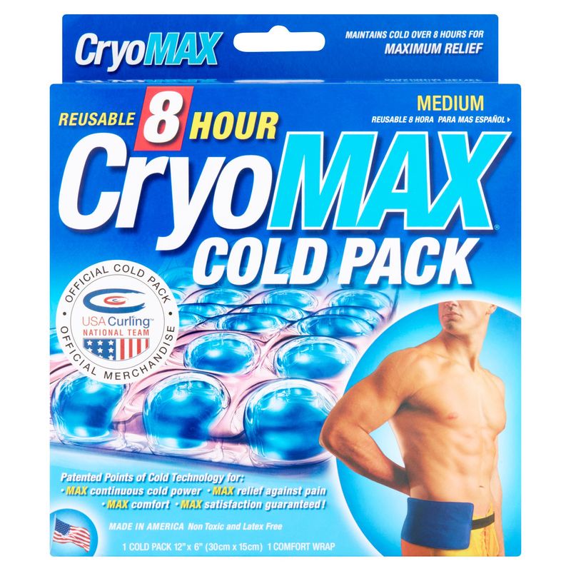 Cryo-Max Cold Pack W/ Flexible Straps