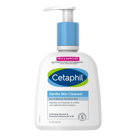 Cetaphil Hydrating Cleanser Dry to Normal Skin Fragrance Free - 8.0 Fl Oz