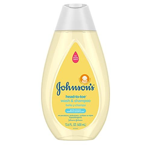 Johnson S Head-to-Toe Tearless Gentle Baby Wash & Shampoo  13.6 Fl. Oz