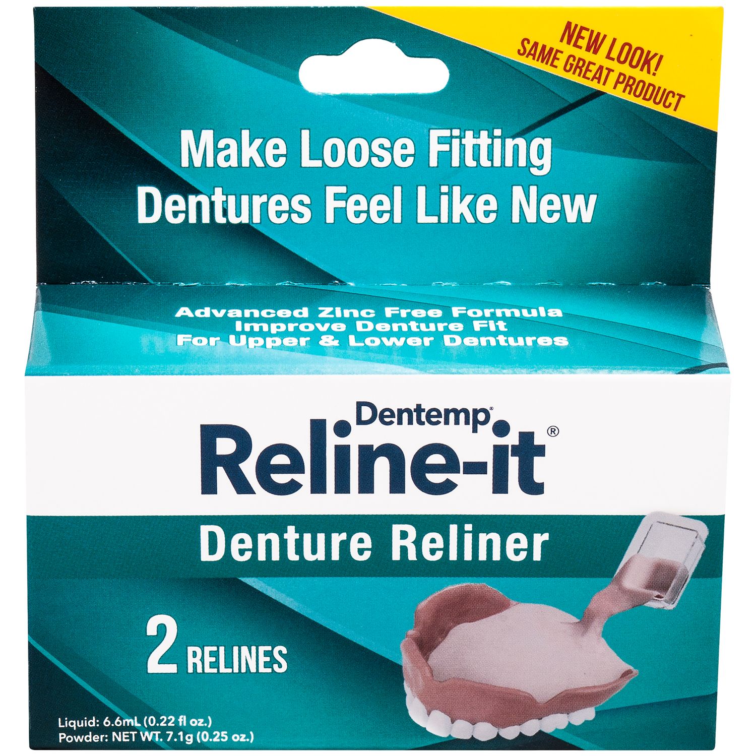 Dentemp Denture Reline Kit - 1.0 Ea