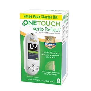 OneTouch Verio Reflect Blood Glucose Monitoring System Value Pack - 1.0 Ea