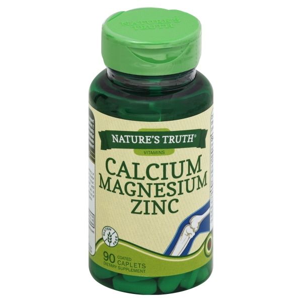 Nature's Truth Calcium Magnesium Zinc - 90.0 Ea