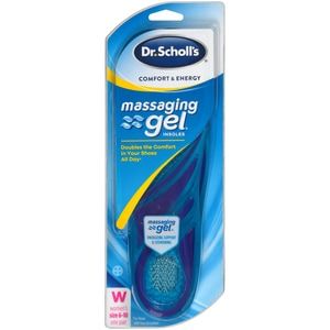 Dr. Scholl's Comfort & Energy Massaging Gel Insoles for Women 6-10 - 1.0 Pr