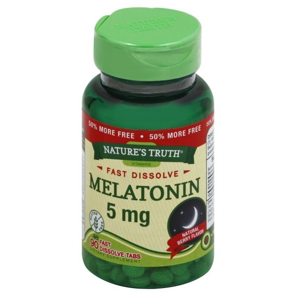 Nature's Truth Melatonin 5 Mg Berry - 90.0 Ea