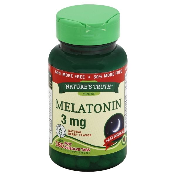 Nature's Truth Melatonin 3 Mg Berry - 180.0 Ea