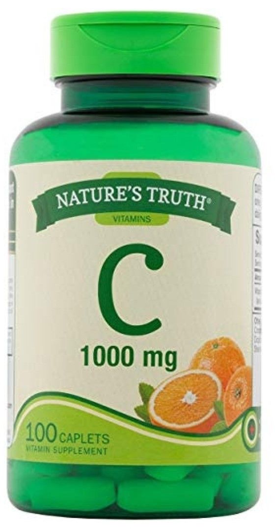 Vitamin C with Rose Hips 1000 Mg | 100 Caplets | Vegetarian  Non-GMO  Gluten Free | by Nature S Truth