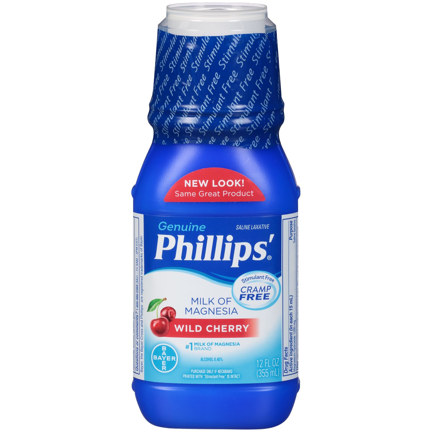 PHILLIPS MILK OF MAGNESIA CHERRY 12OZ