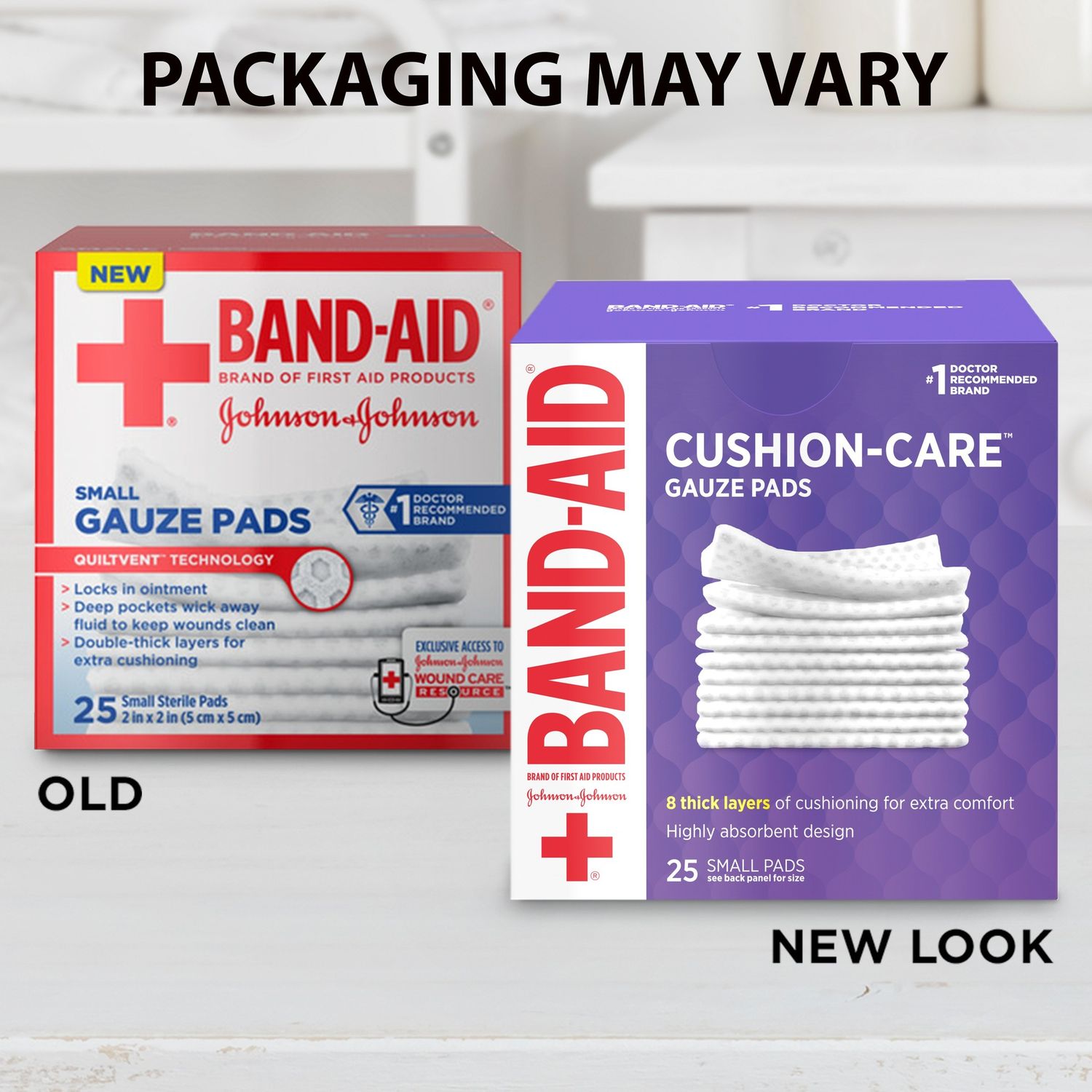 JJ GAUZE PADS 2IN X2INCH 25CT