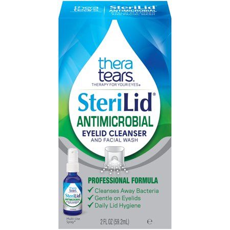 TheraTears SteriLid Antimicrobial Eyelid Cleanser - 2.0 Fl Oz