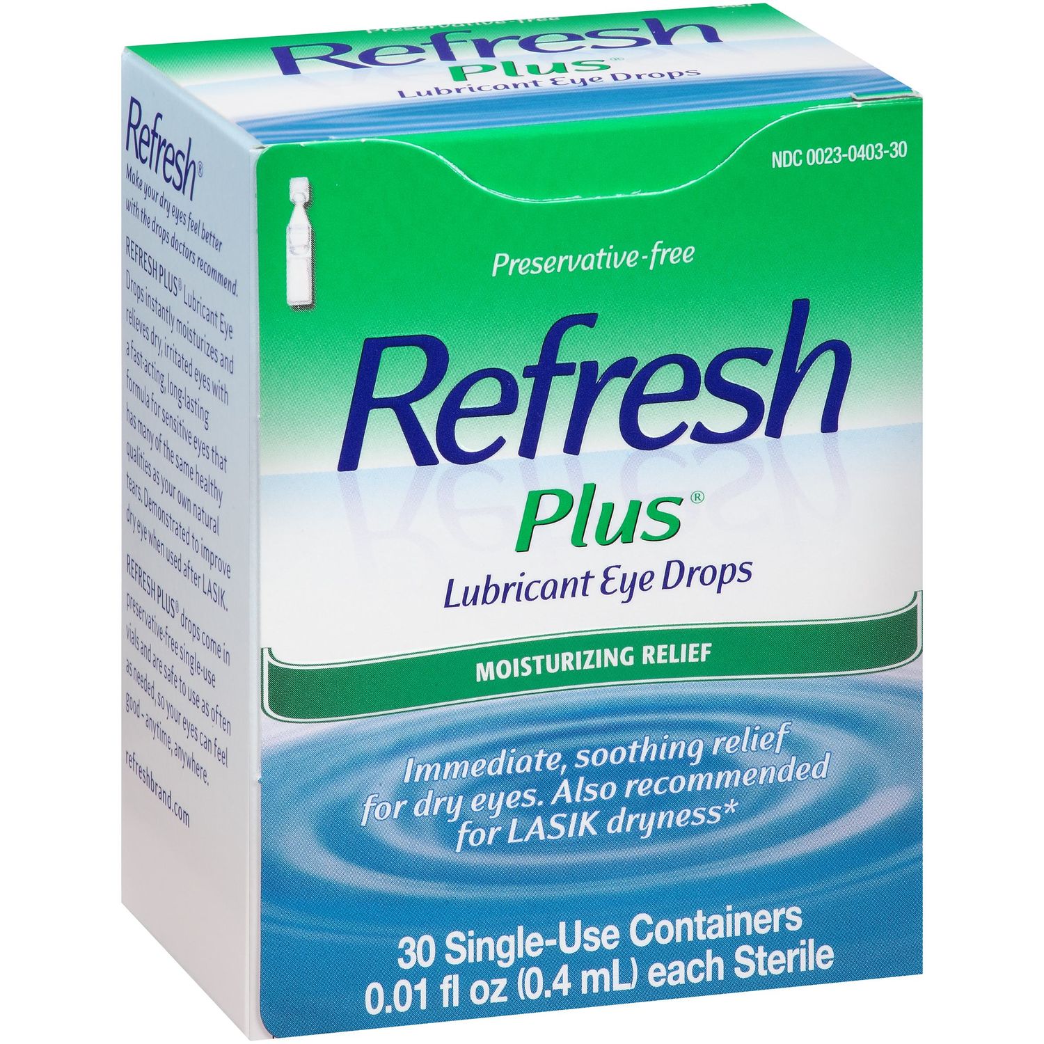 REFRESH PLUS 0.5 % DRP 30X0.4 ML UD