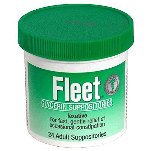 FLEET GLYCERIN SUPPOSITORY 24CT