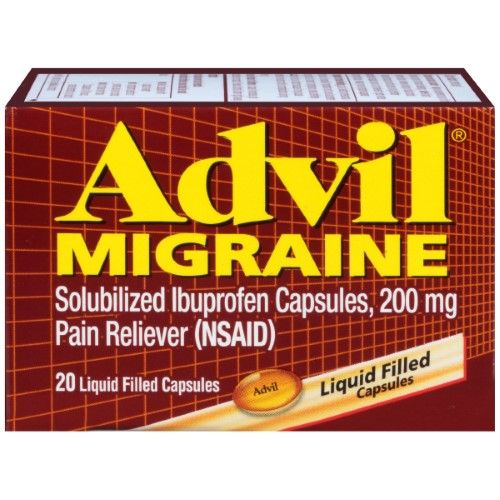 ADVIL MIGRAINE LIQUIGEL 20CT