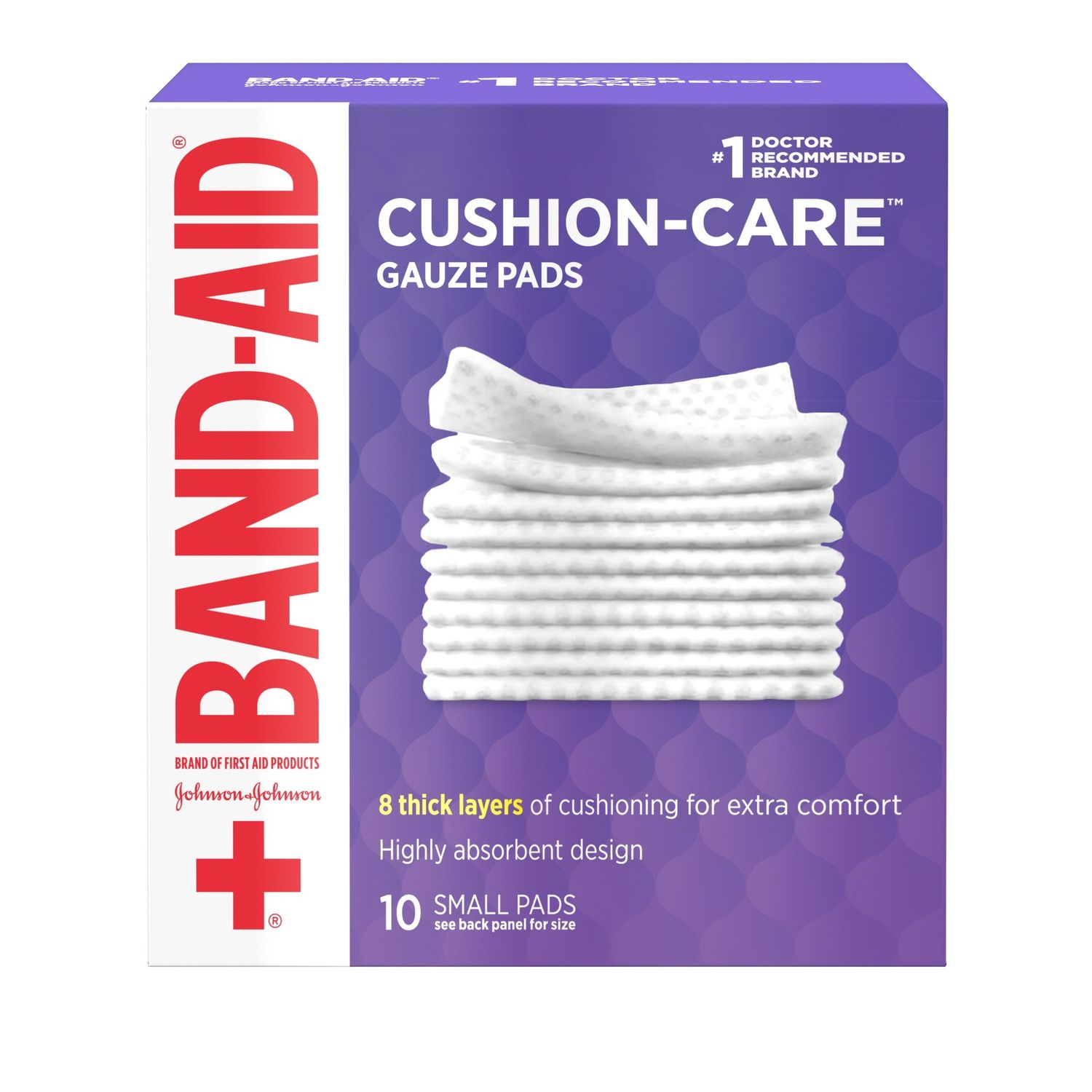 JJ GAUZE PADS 2IN X2INCH 10CT