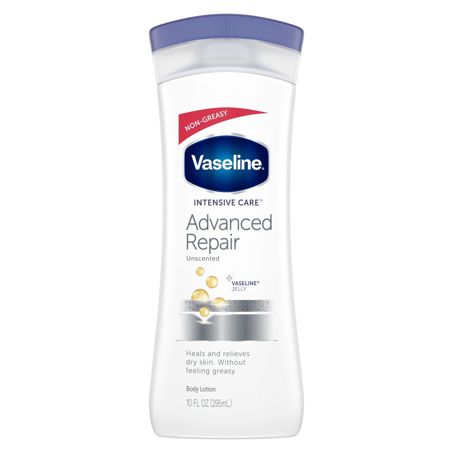 Vaseline Advanced Repair Body Lotion Unscented - 10.0 Fl Oz