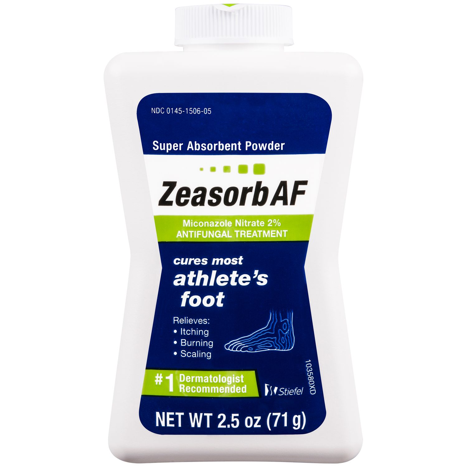 Zeasorb Anti Fungal Athlete's Foot Powder - 2.5 Oz