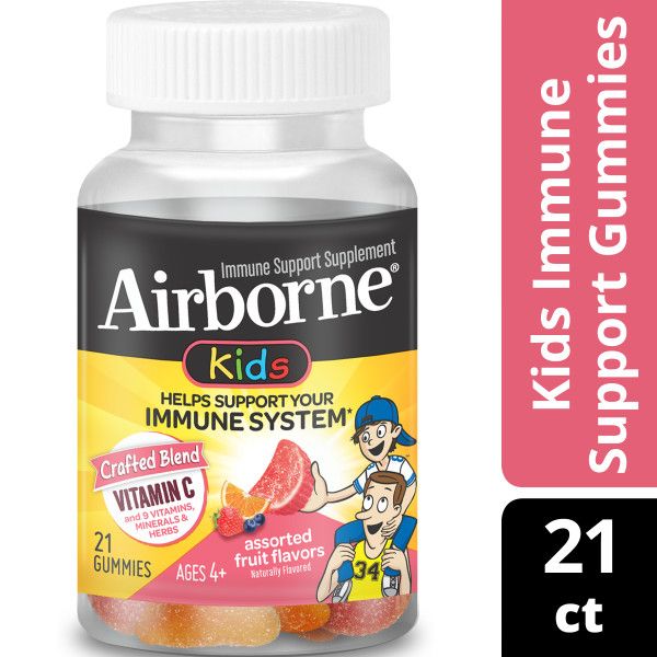 AIRBORNE KIDS GUMMY 21CT