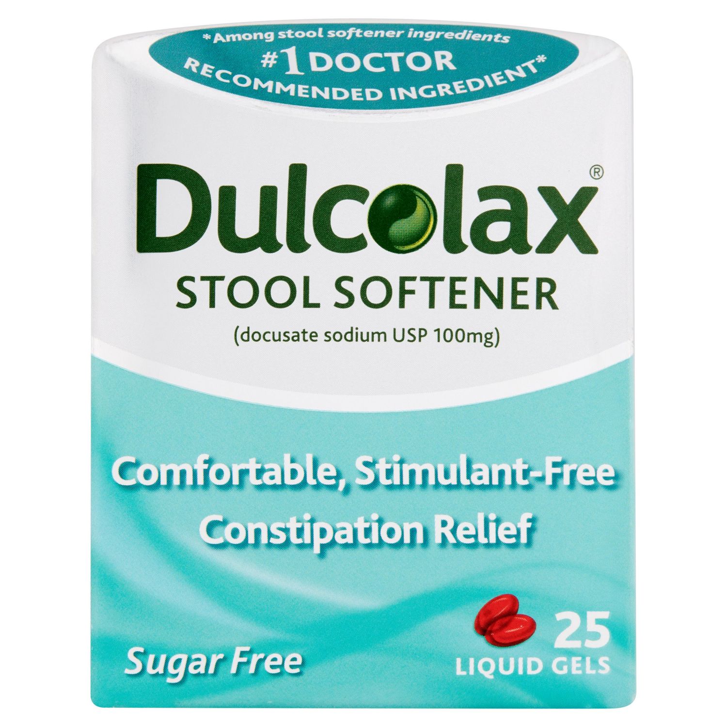 DULCOLAX STOOL SOFTENER LIQUIGEL 25CT