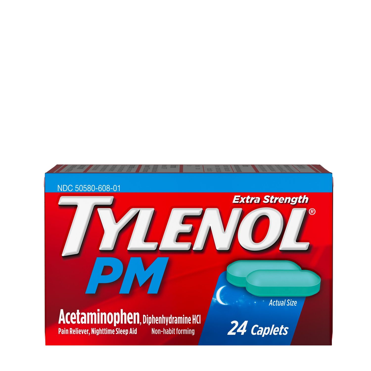 TYLENOL PM EXTRA STRENGTH CAPLET 24CT
