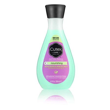 CUTEX NOURISH NAIL POLISH REMOVER 6.76OZ