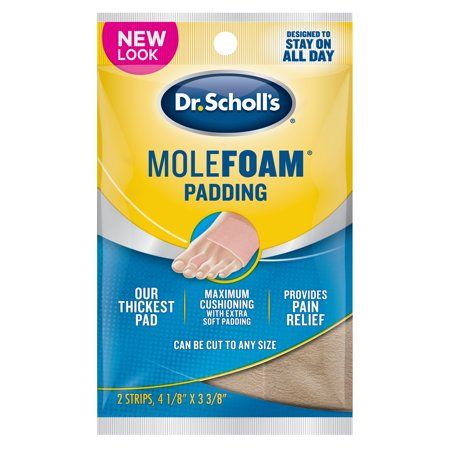 Dr. Scholl S Molefoam Padding  Men S and Women S  2 CT