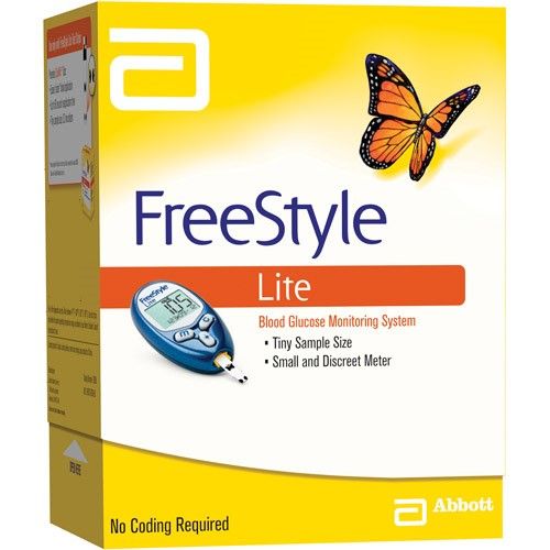 FreeStyle Lite, Blood Glucose Monitoring System - 1.0 Ea