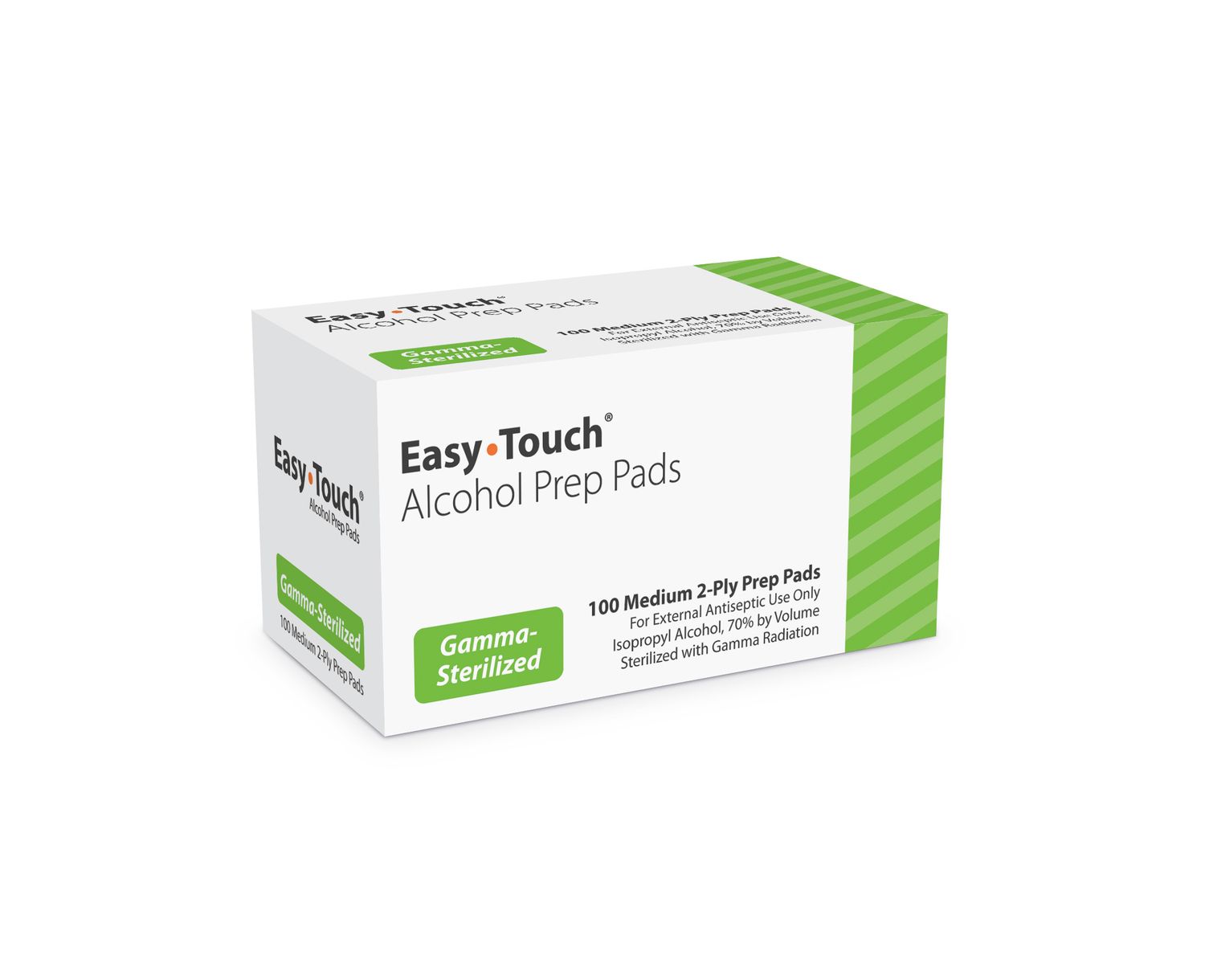 MHC Medical Products MHC-802711 EasyTouch Alcohol Prep Pads, Pack of 100