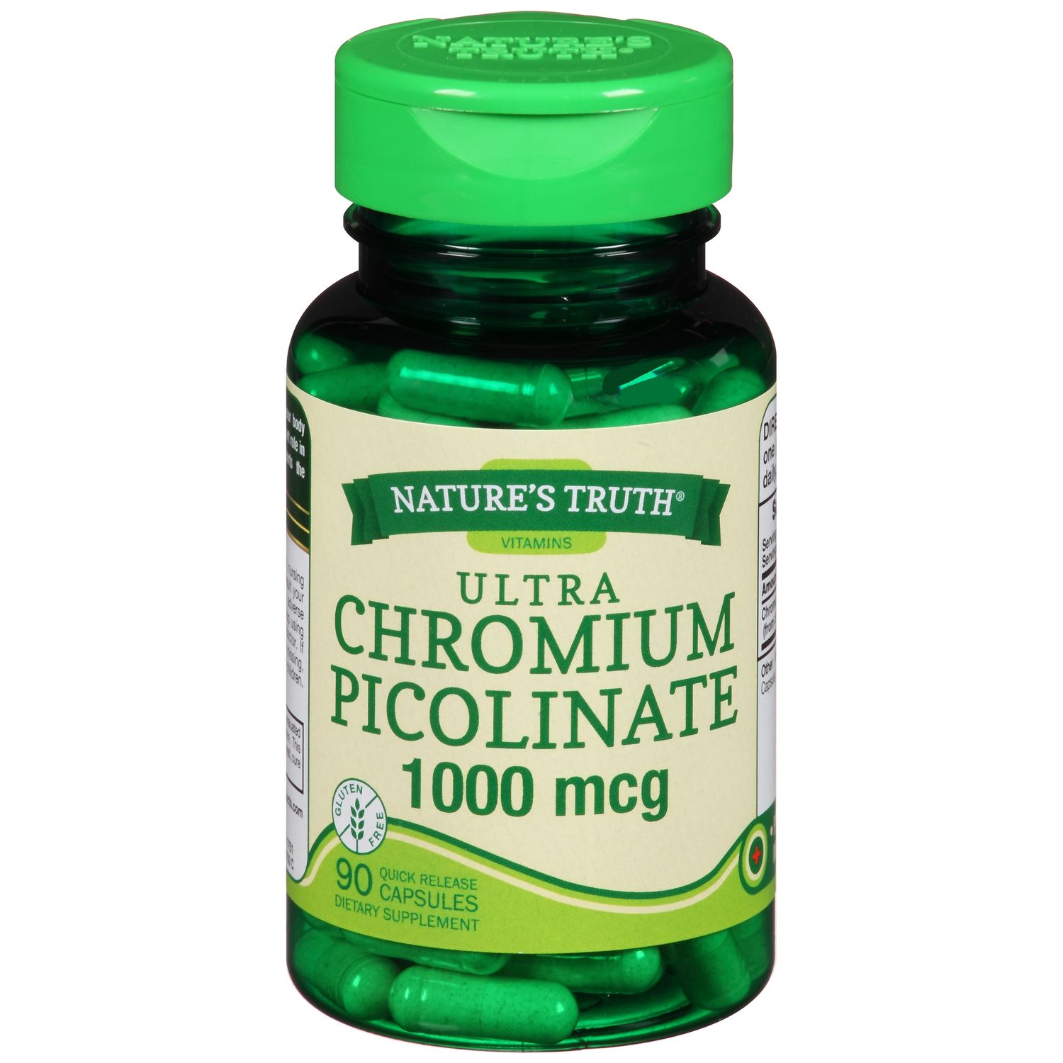 Nature's Truth Ultra Chromium Picolinate 1,000 Mcg, Capsules - 90.0 Ea