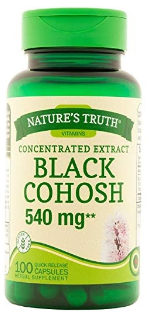 Black Cohosh 700mg | 100 Capsules | Root Extract | Non-GMO  Gluten Free | Nature S Truth