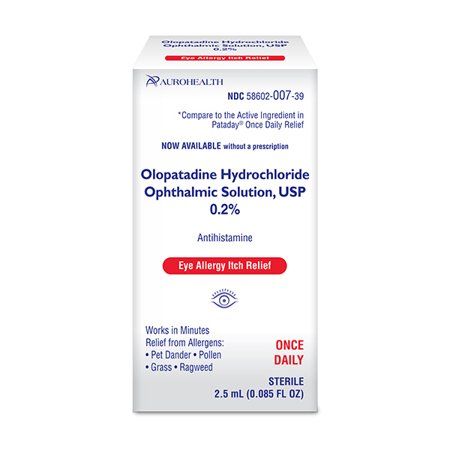 OLOPATADINE HCL 0.2% O/S 2.5 ML