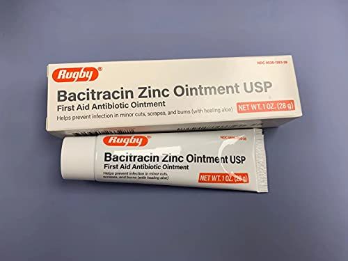 BACITRACIN + ZINC Ointment 1OZ (Pack of 3)