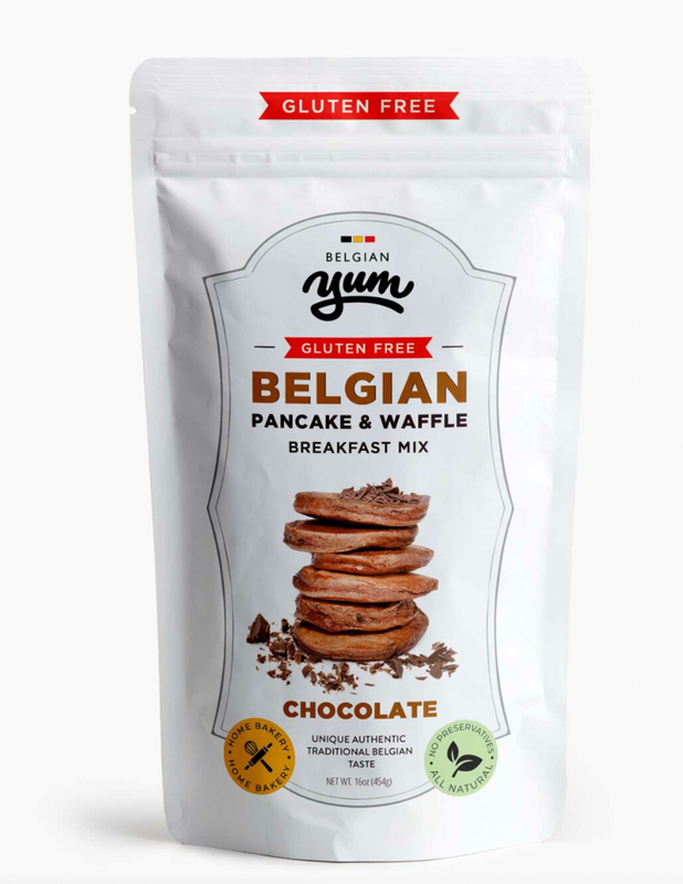 Belgian Pancake-Waffle Breakfast Mix Chocolate