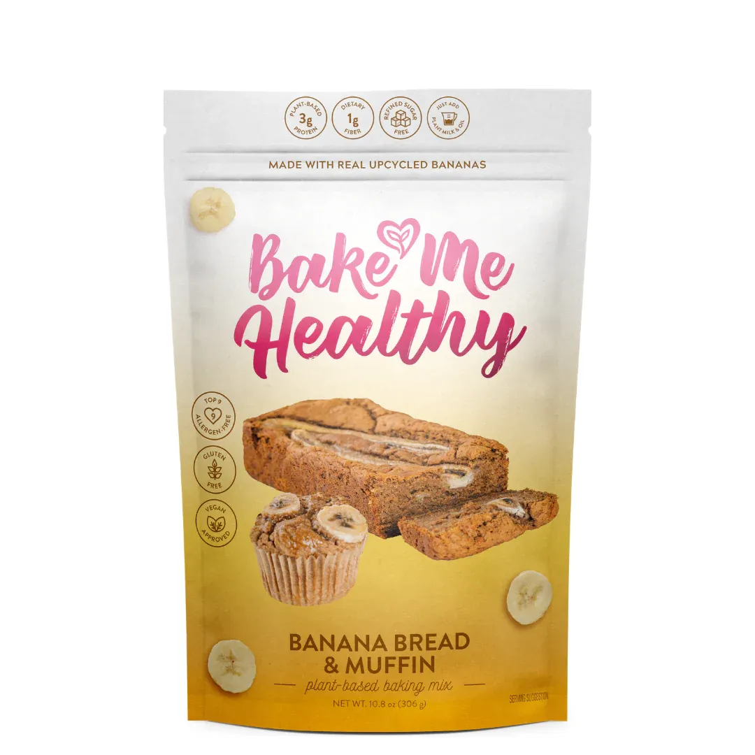 Bake Me Healthy Banana Bread &amp; Muffin Baking Mix