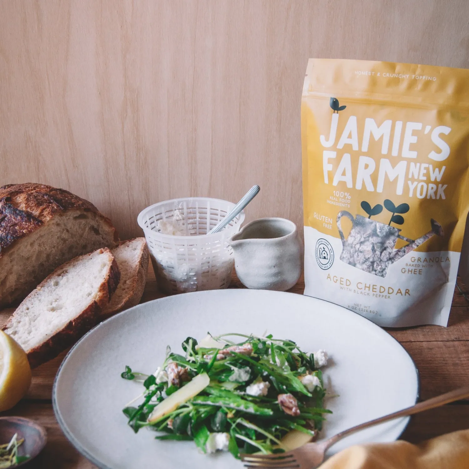 Jamie&#39;s Farm Granola Aged Cheddar With Black Pepper