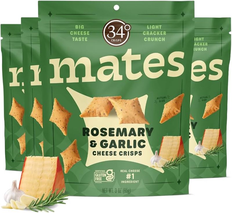 34 Crisps Rosemary &amp; Garlic