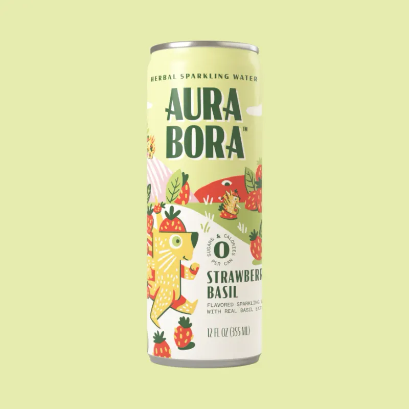 Aura Bora Strawberry Basil