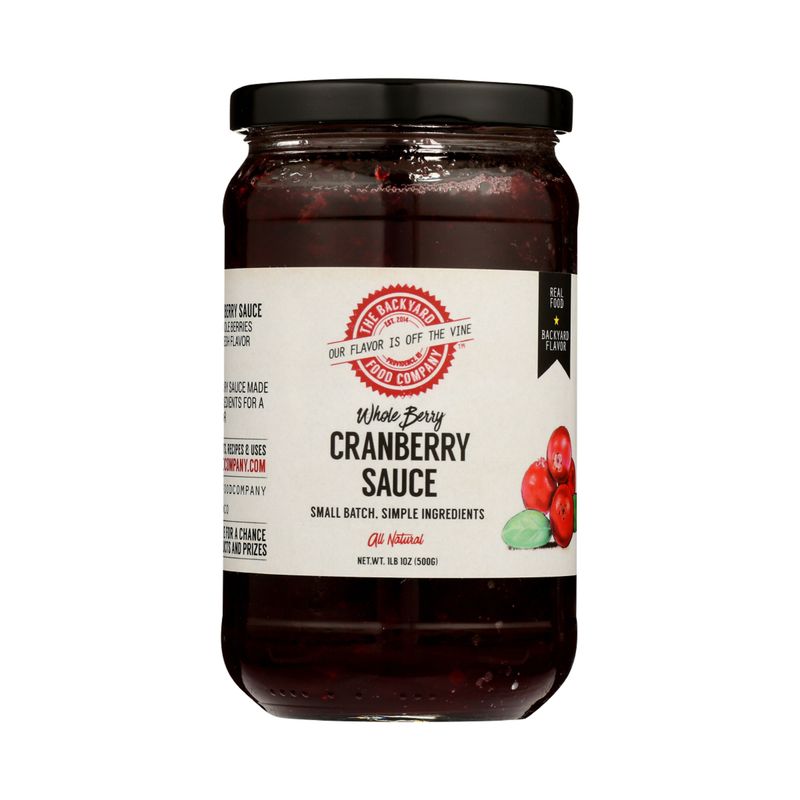 Backyard foods Cranberry Sauce