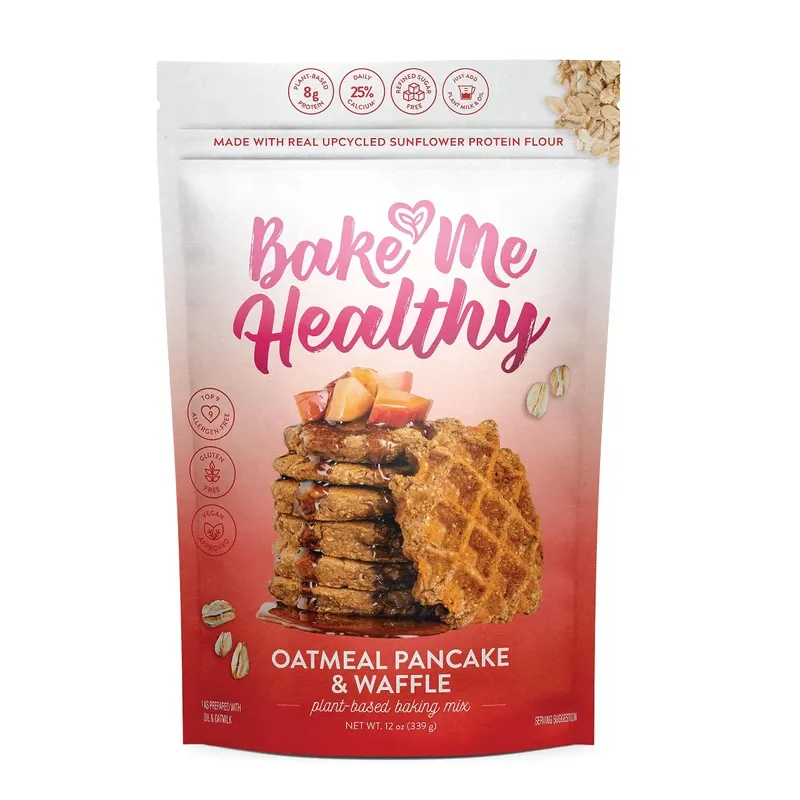 Bake Me Healthy Oatmeal Pancake &amp; Waffle Baking Mix