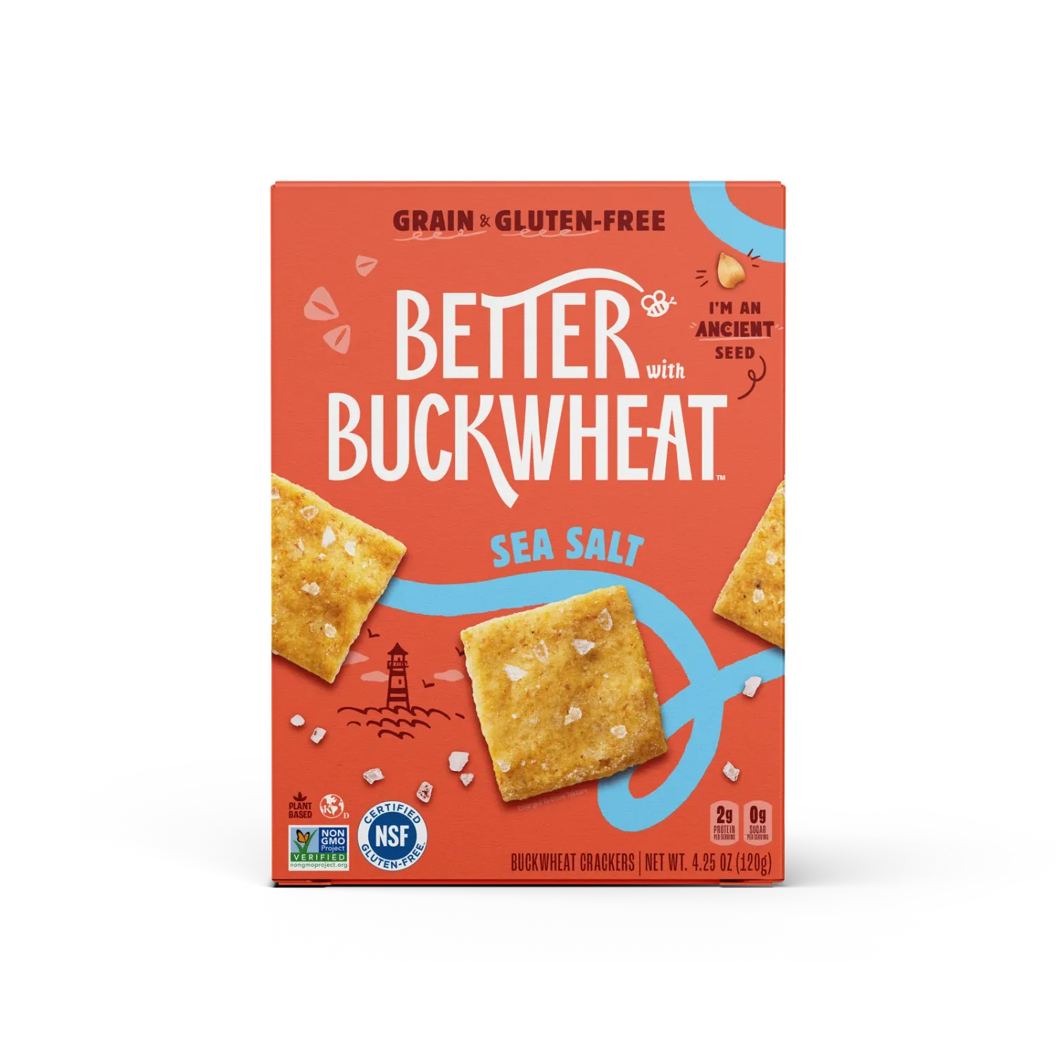 Better With Buckwheat Cracker Sea Salt